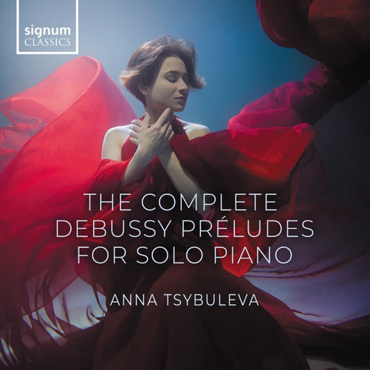 Complete Debussy Preludes for Solo Piano cover