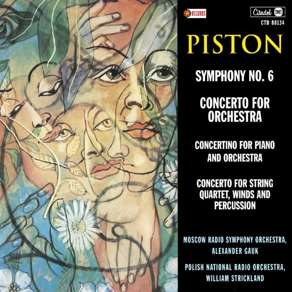 Walter Piston - Symphony No. 6/Concerto For Orchestra cover