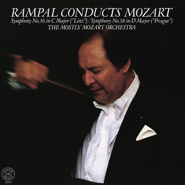 Rampal Plays and Conducts Mozart cover