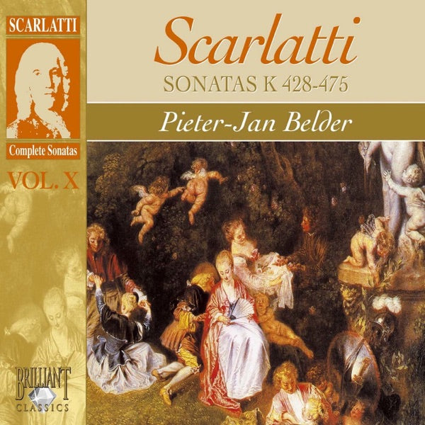 Scarlatti Sonatas K 428-475 (3 CD Set, Vol. X) cover