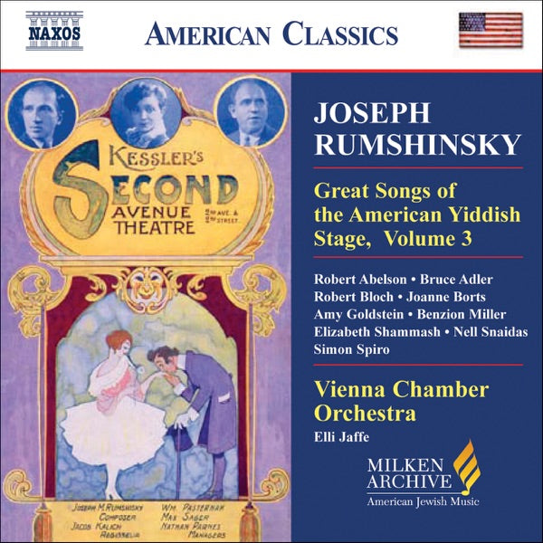 Great Songs of The Yiddish Stage, Vol. 3 cover