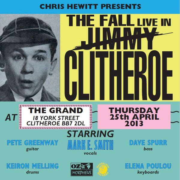 Live in Clitheroe 2013 cover