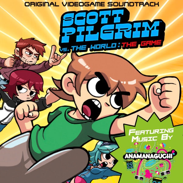 Scott Pilgrim Ex (Original Soundtrack) - Pink/Blue cover