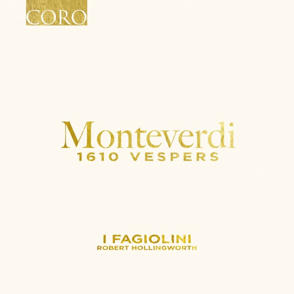 Monteverdi: 1610 Vespers cover