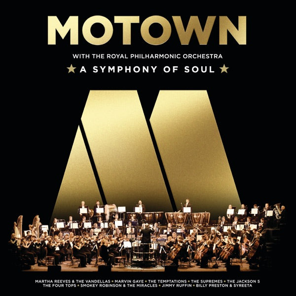 Motown: A Symphony Of Soul [Gold LP] cover