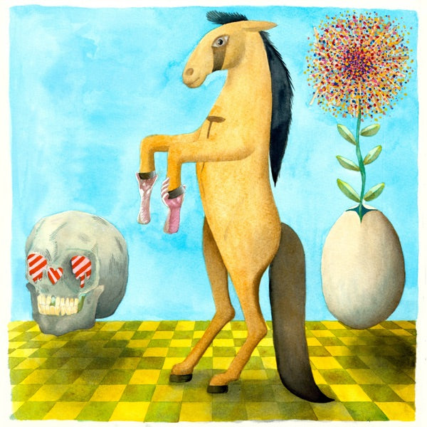 Mighty Vertebrate - Skull Vinyl cover