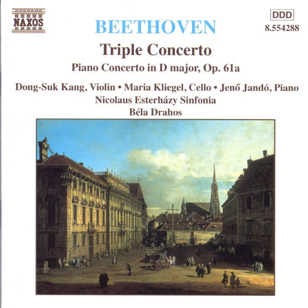 Beethoven: Triple Concerto; Piano Concerto in D Major, Op. 61a cover