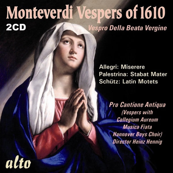Vespers of 1610 cover
