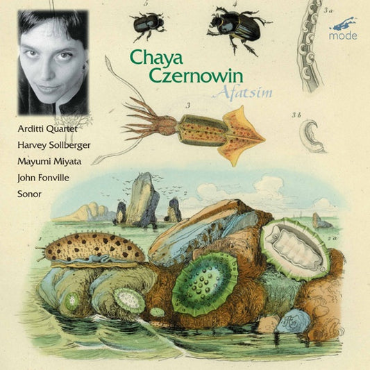 Czernowin: Afatsim, String Quartet, Die Kreuzung, Dam Sheon, Ina cover