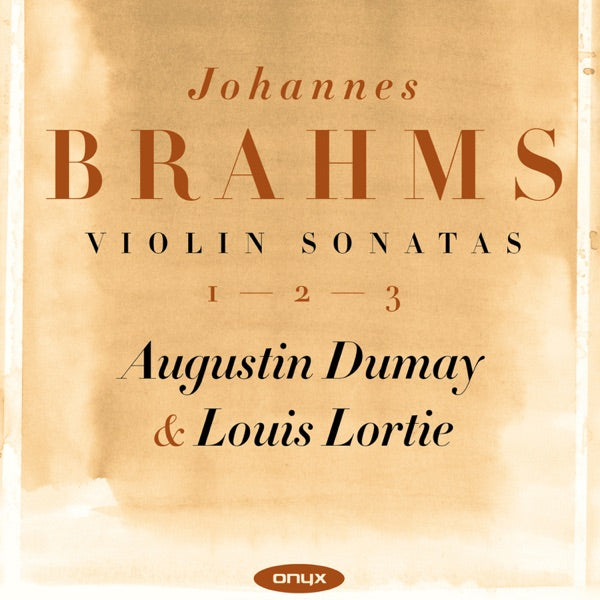 Brahms: Violin Sonatas cover