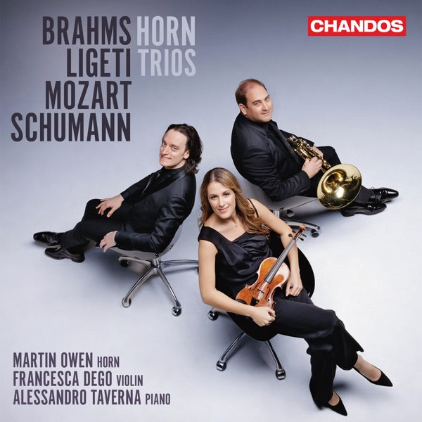Brahms, Ligeti, Mozart, Schumann: Horn Trios cover