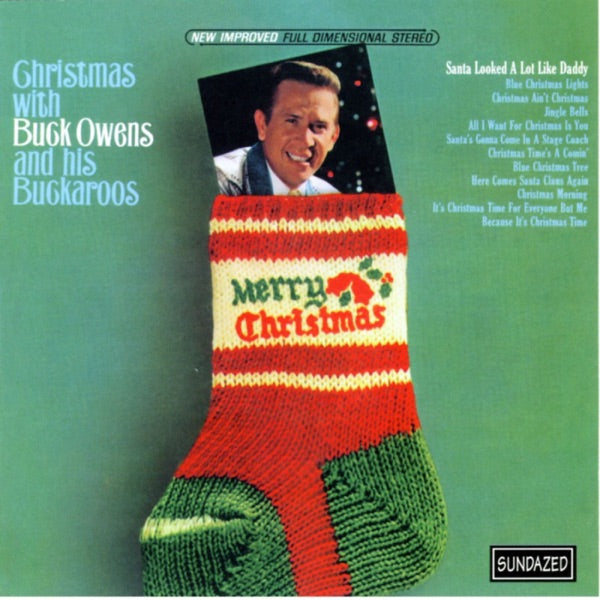 Christmas With Buck Owens And His Buckaroos (RED VINYL) cover