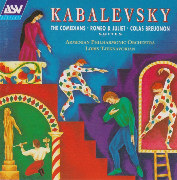 Kabalevsky: Romeo & Juliet / Colas Breugnon / The Comedians cover