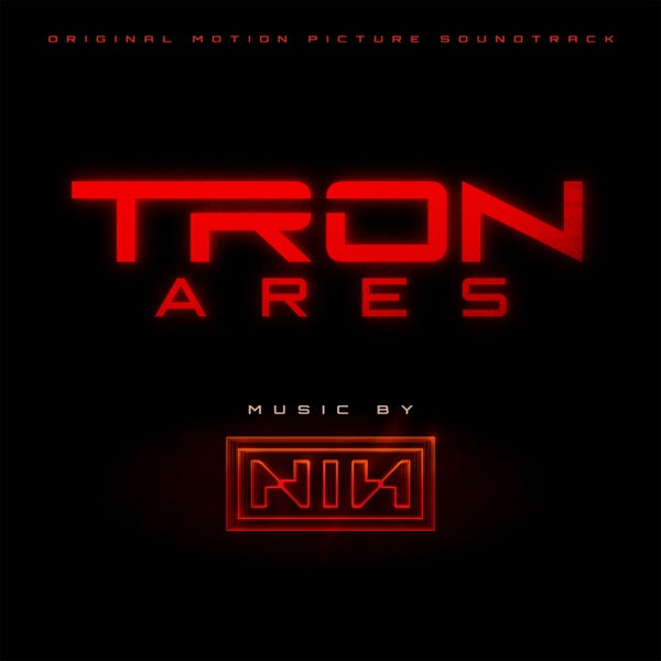 Tron: Ares (Original Soundtrack) - Limited Red & Black Marble Colored Vinyl cover