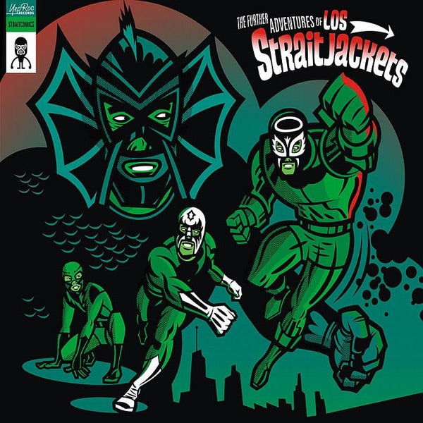The Further Adventures of Los Straitjackets (GREEN VINYL) cover