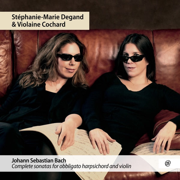 Bach: Complete Sonatas for Violin and Obbligato Harpsichord cover