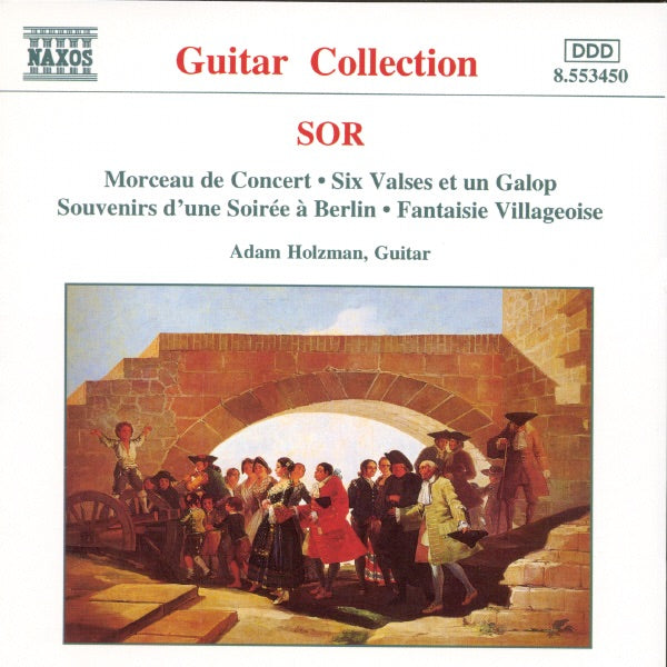 Sor: Morceau de Concert/ Six Valses et un Galop/ Souvenirs d'une Soiree a Berlin/ Fantaisie Villageoise cover