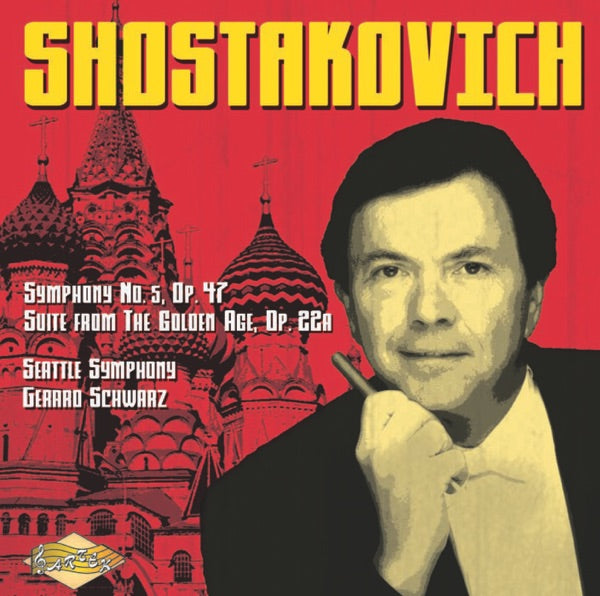 Shostakovich: Symphony No. 5, The Golden Age Suite cover