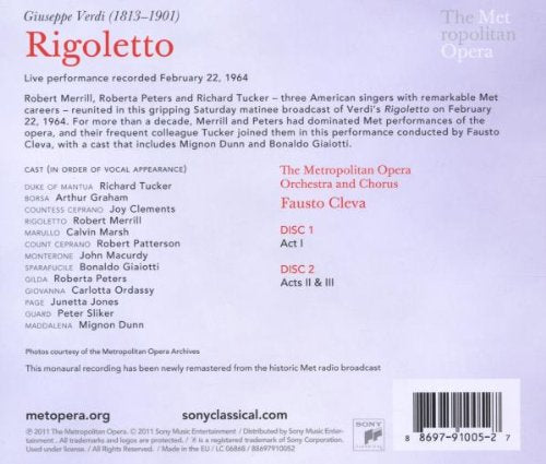 Verdi: Rigoletto (Metropolitan Opera)