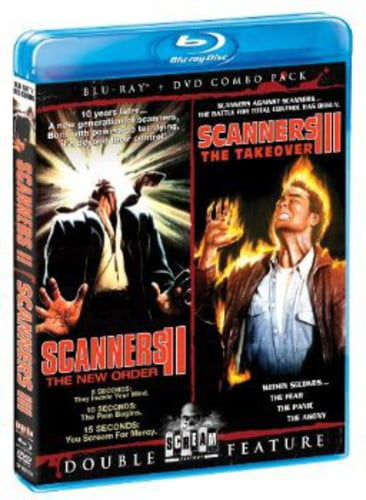 Scanners II: The New Order / Scanners III: The Takeover (BluRay/DVD Combo) [Blu-ray]