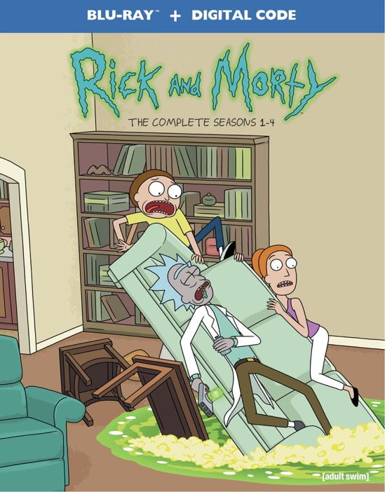 Rick and Morty: Seasons 1-4 (BD/DIG) [Blu-ray]