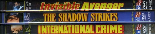 Shadow - The Shadow Collection (International Crime / Invisible Avenger / The Shadow Strikes) (3-DVD)