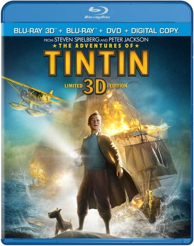 The Adventures of Tintin (Three-Disc Combo: Blu-ray 3D / Blu-ray / DVD / Digital Copy)