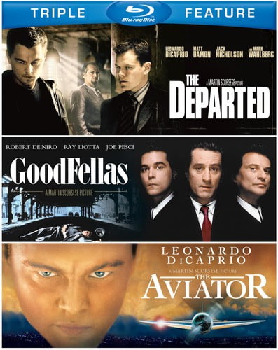 Martin Scorsese Triple Feature (Goodfellas / The Aviator / The Departed) [Blu-ray]
