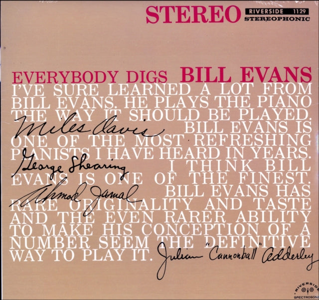 Everybody Digs Bill Evans / [LP]