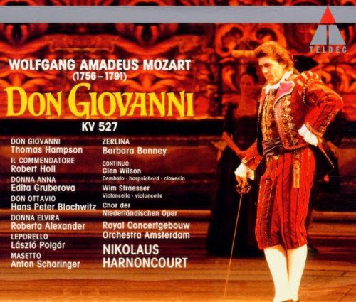 Mozart - Don Giovanni / Hampson · Gruberova · R. Alexander · Bonney · Blochwitz · Polgar · Scharinger · Holl · Harnoncourt