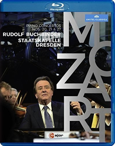 Mozart Piano Concertos Nos. 20, 21 & 27 [Blu-ray]