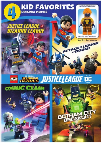 4 Kid Favorites:Lego Dc Super Heroes