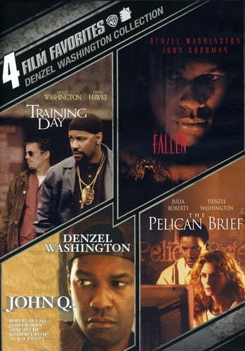 4 Film Favorites: Denzel Washington (Fallen, John Q, The Pelican Brief, Training Day)