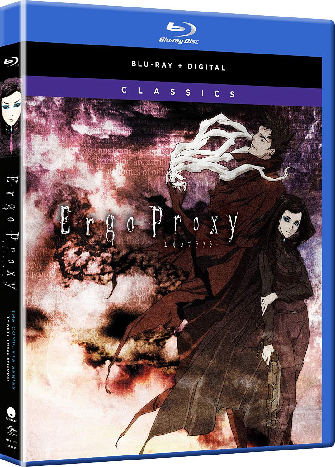 Ergo Proxy: The Complete Series Classics [Blu-ray]