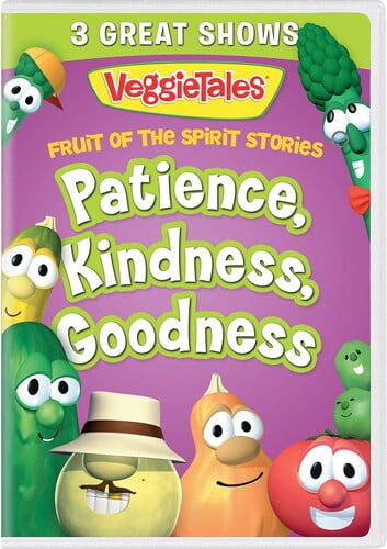 Veggie Tales-Fruit of the Spirit Stories-Patience Kindness Goodness