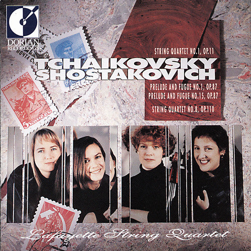 Tchaikovsky: String Quartets No. 1; Shostakovich: Prelude & Fugue Nos. 1 & 15; String Quartet No. 8