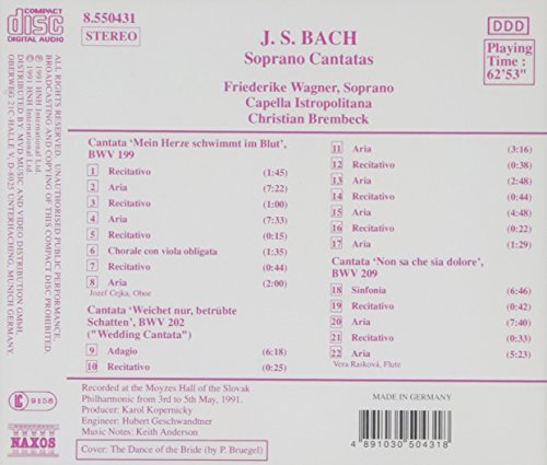 J.S. Bach: Soprano Cantatas