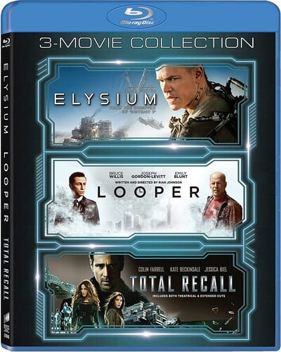 Elysium / Looper / Total Recall (2012) - Set [Blu-ray]