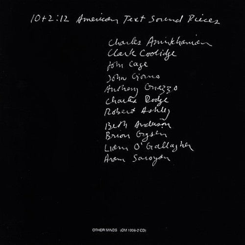 10+2:12 American Text-Sound Pieces