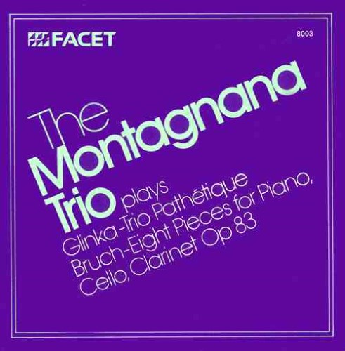 Bruch: Eight Pieces For Piano,Cello And Clarinet,Op.83/Glinka: Trio Pathétique