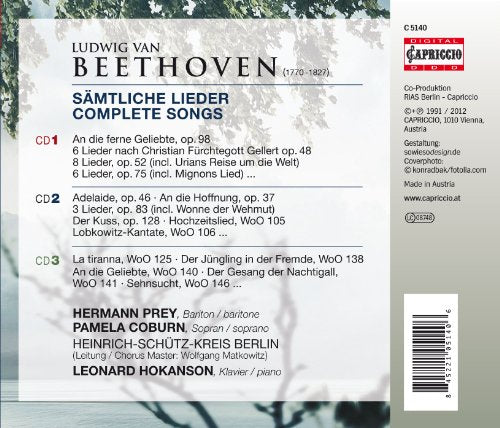 Beethoven: Complete Songs