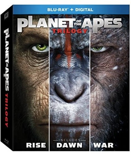 Planet of the Apes Trilogy (BD + DVD + Digital HD) [Blu-ray]