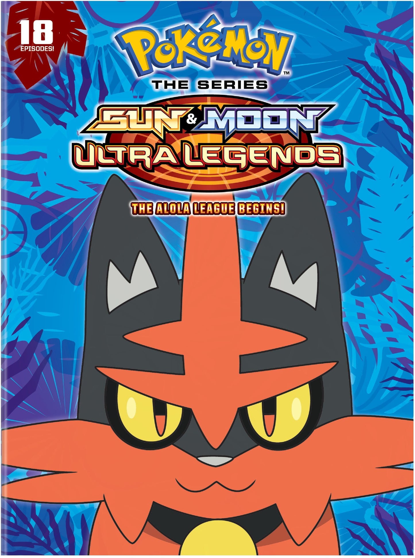 Pokemon the Series: Sun and Moon - Ultra Legends: The Alola League Begins Season 22 Set 2 (DVD)