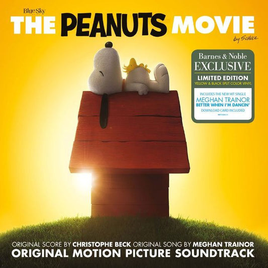 Christophe Beck - The Peanuts Movie Soundtrack Exclusive Yellow & Black Split Vinyl 2X LP