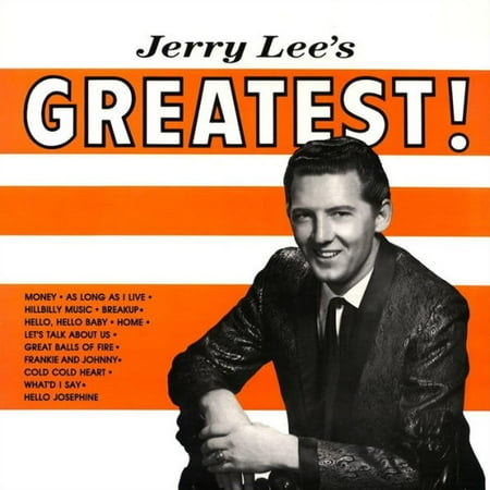 Jerry Lee Lewis - Jerry Lee's Greatest Exclusive Orange Vinyl LP