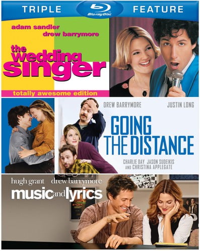 Drew Barrymore Triple Feature (The Wedding Singer / Music and Lyrics / Going the Distance) [Blu-ray]