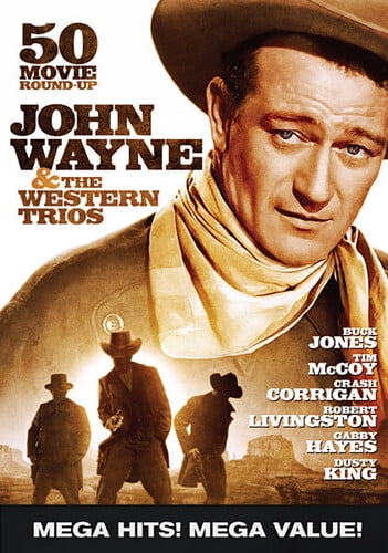 John Wayne & The Western Trios - 50 Movie Roundup: McLintock!, The Three Mesquiteers , Forbidden Trails, The Range Busters and more!
