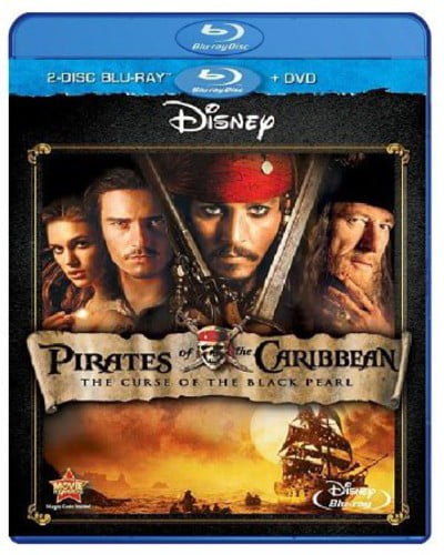Pirates Of The Caribbean: The Curse Of The Black Pearl (Three-Disc Blu-ray/DVD Combo)
