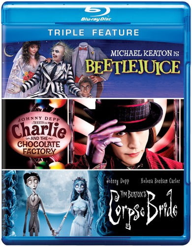 Beetlejuice / Charlie & Chocolate Factory / Tim [Blu-ray]