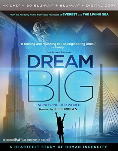 IMAX: Dream Big: Engineering Our World (4K UHD/3D Bluray) [Blu-ray]